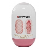 Розовый мастурбатор-яйцо Seductive Golf - Baile - в Сургуте купить с доставкой