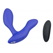 Синий анальный вибратор We-Vibe Vector+ - We-vibe - в Сургуте купить с доставкой