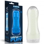 Светящийся в темноте мастурбатор Lumino Play Masturbator Pocketed - Lovetoy - в Сургуте купить с доставкой