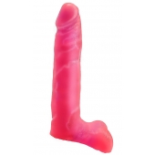 Розовая насадка-фаллос для трусиков Harness - 16,5 см. - LOVETOY (А-Полимер) - купить с доставкой в Сургуте