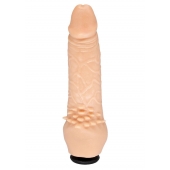 Телесная насадка-фаллос с шипами для массажа клитора - 17,8 см. - LOVETOY (А-Полимер) - купить с доставкой в Сургуте