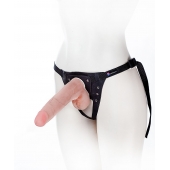 Фаллоимитатор на поясе Harness - 22,5 см. - LOVETOY (А-Полимер) - купить с доставкой в Сургуте
