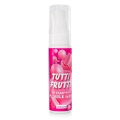 Интимный гель на водной основе Tutti-Frutti Bubble Gum - 30 гр. - Биоритм - купить с доставкой в Сургуте