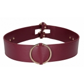 Бордовый ремень Halo Waist Belt - размер L-XL - Shots Media BV - купить с доставкой в Сургуте