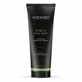 Массажный легкий крем WICKED Sage plus Sea Salt - 120 мл. - Wicked - купить с доставкой в Сургуте