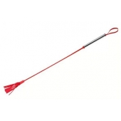 Красный латексный стек с лентами - 62 см. - Sitabella - купить с доставкой в Сургуте