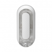 Белый мастурбатор Tenga Flip Zero Gravity с вибрацией - Tenga - в Сургуте купить с доставкой