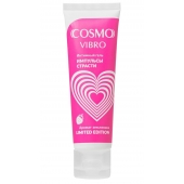 Возбуждающий гель на водно-силиконовой основе Cosmo Vibro с ароматом земляники - 50 гр. - Биоритм - купить с доставкой в Сургуте