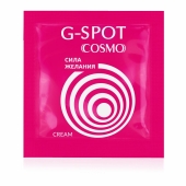 Стимулирующий интимный крем для женщин Cosmo G-spot - 2 гр. - Биоритм - купить с доставкой в Сургуте