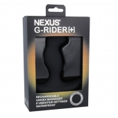 Черный вибромассажер простаты Nexus G-Rider+ - 12,6 см. - Nexus Range - в Сургуте купить с доставкой
