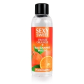 Массажное масло Sexy Sweet Fresh Orange с ароматом апельсина и феромонами - 75 мл. - Биоритм - купить с доставкой в Сургуте