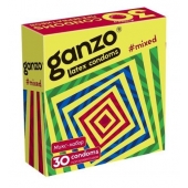 Микс-набор из 30 презервативов Ganzo Mixed - Ganzo - купить с доставкой в Сургуте