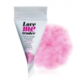 Съедобное согревающее массажное масло Love Me Tender Cotton Candy с ароматом сладкой ваты - 10 мл. - Love to Love - купить с доставкой в Сургуте