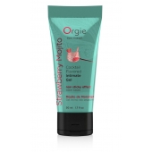 Съедобный интимный гель Orgie Lube Tube Cocktail Strawberry Mojito - 50 мл. - ORGIE - купить с доставкой в Сургуте
