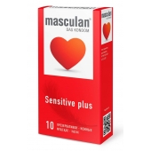 Презервативы Masculan Sensitive plus - 10 шт. - Masculan - купить с доставкой в Сургуте