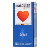 Презервативы с пупырышками Masculan Dotted - 10 шт. - Masculan - купить с доставкой в Сургуте