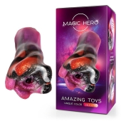 Разноцветный фантазийный мастурбатор - Bior toys - в Сургуте купить с доставкой