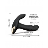 Черный вибромассажер простаты Multi P-Joy с 3 моторами - Dorcel - в Сургуте купить с доставкой