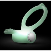 Светящееся в темноте эрекционное виброкольцо Power Clit - Dorcel - в Сургуте купить с доставкой