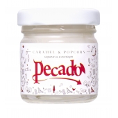 Массажная свеча Caramel   Popcorn - 35 мл. - Pecado - купить с доставкой в Сургуте