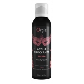 Хрустящая пенка для массажа Orgie Acqua Croccante Sakura с ароматом сакуры - 150 мл. - ORGIE - купить с доставкой в Сургуте