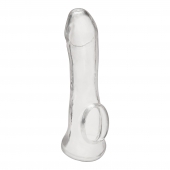 Прозрачная насадка на пенис Transparent Penis Enhancing Sleeve Extension - 15,9 см. - BlueLine - в Сургуте купить с доставкой