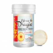 Интимный гель Esferas do Dragao Hot Ball с охлаждающе-разогревающим эффектом (2 шарика по 3 гр.) - HotFlowers - купить с доставкой в Сургуте