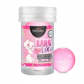 Лубрикант на силиконовой основе с эффектом вибрации Xana Loka Hot Ball (2 шарика по 3 гр.) - HotFlowers - купить с доставкой в Сургуте