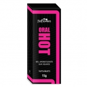 Гель для оральных ласк Oral Hot с согревающим эффектом - 15 гр. - HotFlowers - купить с доставкой в Сургуте