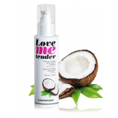 Съедобное согревающее массажное масло Love Me Tender Cocos с ароматом кокоса - 100 мл. - Love to Love - купить с доставкой в Сургуте