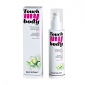 Силиконовый лубрикант 2-в-1 Touch My Body с ароматом моной - 100 мл. - Love to Love - купить с доставкой в Сургуте