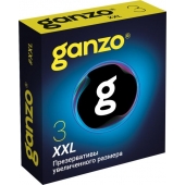 Презервативы увеличенного размера Ganzo XXL - 3 шт. - Ganzo - купить с доставкой в Сургуте