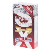 Ароматизированные презервативы Sagami Xtreme COLA - 10 шт. - Sagami - купить с доставкой в Сургуте