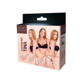 Набор из 3 мастурбаторов The Girl Next Door Tina - Dream Toys - в Сургуте купить с доставкой