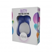 Синее эрекционное виброкольцо Nutty - Adrien Lastic - в Сургуте купить с доставкой
