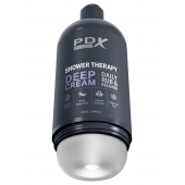 Мастурбатор в бутылке Shower Therapy Deep Cream - Pipedream - в Сургуте купить с доставкой