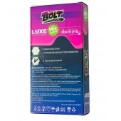 Набор презервативов Bolt Condoms - Luxe - купить с доставкой в Сургуте