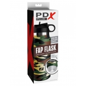 Мастурбатор в камуфляжной колбе Fap Flask - Pipedream - в Сургуте купить с доставкой