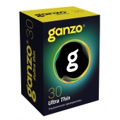 Супертонкие презервативы Ganzo Ultra thin - 30 шт. - Ganzo - купить с доставкой в Сургуте