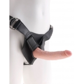Страпон на виниловых трусиках Strap-on Harness Cock - 17,8 см. - Pipedream - купить с доставкой в Сургуте