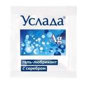 Гель-лубрикант «Услада с серебром» - 3 гр. - Биоритм - купить с доставкой в Сургуте