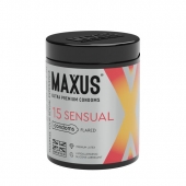 Анатомические презервативы MAXUS Sensual - 15 шт. - Maxus - купить с доставкой в Сургуте