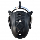 Черный замок верности Extreme Silicone Cock Blocker - Pipedream - купить с доставкой в Сургуте