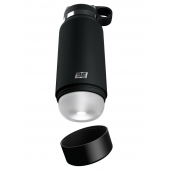 Черный мастурбатор в виде бутылки Fap Flask - Pipedream - в Сургуте купить с доставкой