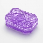 Фиолетовый мастурбатор-стимулятор Tenga Uni Amethyst - Tenga - в Сургуте купить с доставкой