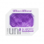 Фиолетовый мастурбатор-стимулятор Tenga Uni Amethyst - Tenga - в Сургуте купить с доставкой