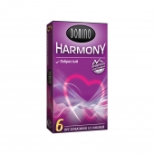 Презервативы с рёбрышками Domino Harmony - 6 шт. - Domino - купить с доставкой в Сургуте