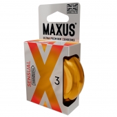 Презервативы анатомической формы Maxus Sensual - 3 шт. - Maxus - купить с доставкой в Сургуте