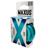 Презервативы Maxus G spot с двойной спиралью - 3 шт. - Maxus - купить с доставкой в Сургуте