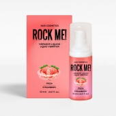 Жидкий вибратор Nuei Rock Me! с ароматом клубники - 20 мл. - Nuei cosmetics - купить с доставкой в Сургуте